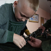 Продолжает работу лагерь «Патриот»