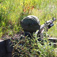 Контрольные занятия с военнослужащими 11 омбр