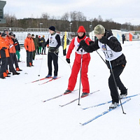 Лыжники мчались быстрее ветра (видео)