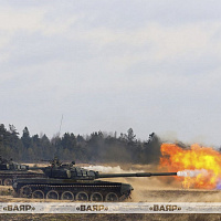 Военнослужащие 6 омбр выполнили упражнение контрольных стрельб штатным артиллерийским выстрелом