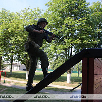 Комплексное занятие с новым пополнением в Гродненском гарнизоне