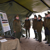 Сбор командного состава войск связи Вооружённых Сил