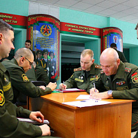 Сбор по специальности с должностными лицами комендантских воинских частей