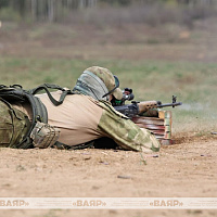 На полигоне Уручье завершилось состязание «Снайперский рубеж»
