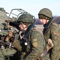 Полевой выход 111-й гвардейской артиллерийской бригады