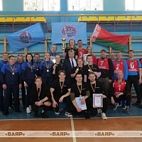 Военизированная эстафета профсоюзной организации Вооружённых Сил Беларуси профессионального союза работников государственных и иных учреждений