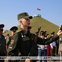Гродненские курсанты приняли Военную присягу