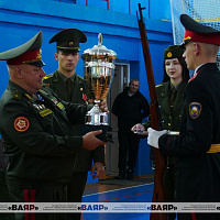 В Военной академии Беларуси состоялся X Республиканский смотр-конкурс по строевой подготовке среди суворовцев, кадетов и лицеистов