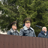 ФОТОФАКТ: принятие присяги новым пополнением 2-й и 188-й гвардейской инженерной бригад