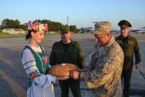 Команда, принимавшая участие в конкурсе «Страж порядка», вернулась в Беларусь