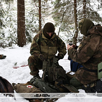 Занятия по выживанию для лётного состава Военно-воздушных сил