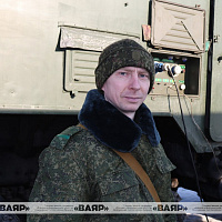 Говорят военнообязанные, призванные из запаса в рамках комплексной проверки боевой готовности войск