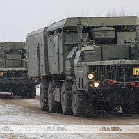 Тактическое учение с одним из подразделений зенитного ракетного полка