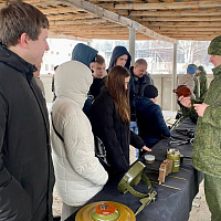 Открытие военно-патриотического клуба «Форпост»