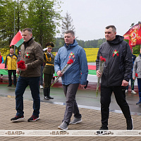 Военнослужащие командования ВВС и войск ПВО организовали велопробег, посвященный Дню Победы