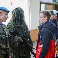 Военная академия принимает гостей 