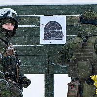 Занятия с курсантами Военной академии Беларуси по огневой подготовке