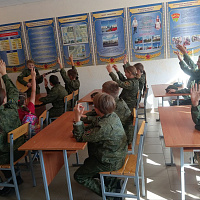 В гостях у зенитчиков