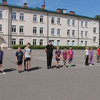 Соревнования юных патриотов