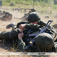 Комплексное занятие с курсантами Военной академии Республики Беларусь