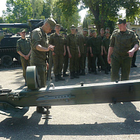 Единый день безопасности прошел в военном городке Красный Двор