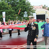 Мероприятия Гродненского гарнизона, приуроченные ко Дню Независимости Республики Беларусь