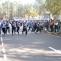 По доброй традиции - ежегодный легкоатлетический кросс! 