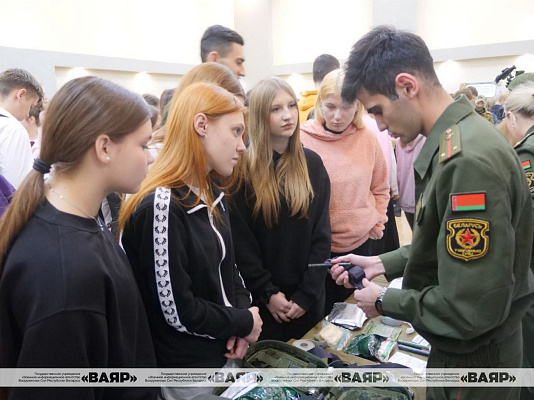 В Марьиной Горке состоялась акция «Готовы Родине служить»
