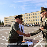 Военную присягу приняли