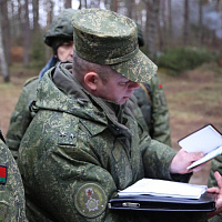 На полигоне Лепельский завершилось боевое слаживание подразделений военнообязанных