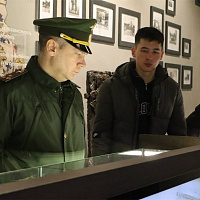 Участники Международной олимпиады по иностранному языку посетили мемориальный комплекс «Хатынь»