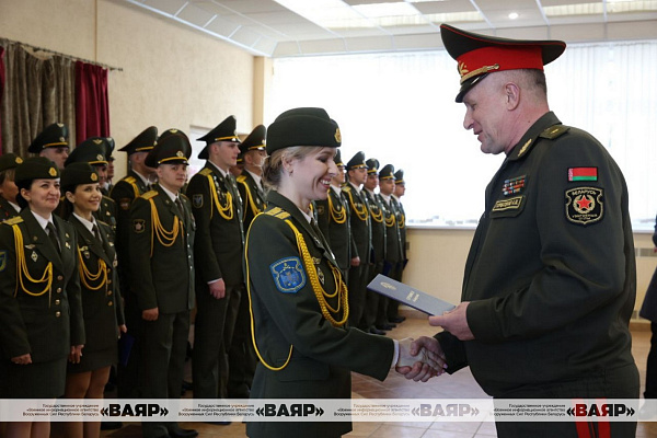  Очередной выпуск младших офицеров прошёл на факультете повышения квалификации и переподготовки кадров Военной академии