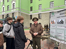 Во всех вузах страны, где можно получить военное образование, прошёл день открытых дверей