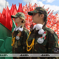  В Гродно прошёл торжественный митинг, посвящённый Дню народного единства