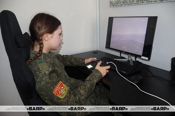 Смена в объединённом военно-патриотическом лагере на базе военного факультета в ГрГУ имени Янки Купалы