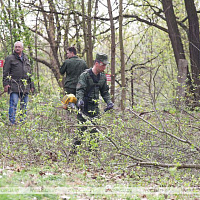 Около 300 человек благоустраивают территорию будущего патриотического центра в Брестской крепости