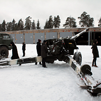 В гостях у артиллеристов