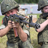 В 72 ОУЦ продолжает работу военно-патриотический лагерь «Готовы Родине служить»