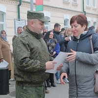 В 11 омбр чествовали военнослужащих, увольняемых в запас