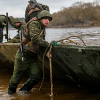  Контрольные занятия по тактико-специальной подготовке с военнослужащими 557 ибр