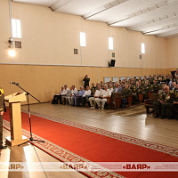 В командовании ВВС и войск ПВО состоялись торжественное собрание и праздничный концерт