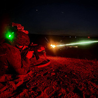 Занятия по боевой подготовке с военнослужащими