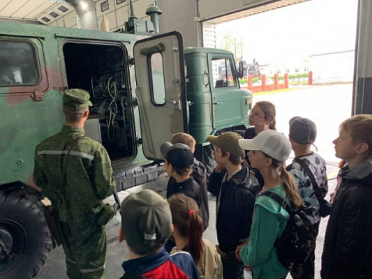 В гостях у военных автомобилистов