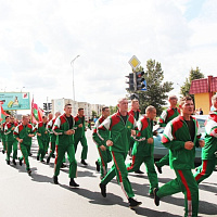 Патриотический пробег по улицам Слуцка