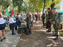 В Богушевске открыли памятник воинам-интернационалистам