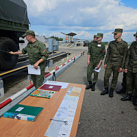 Сбор офицеров-выпусников тыловых специальностей и транспортных войск