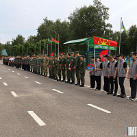 В Витебске проходит областной этап республиканской военно-патриотической игры «Орленок»