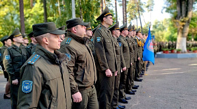 Военнослужащие в/ч 39872 приняли участие в открытии памятного знака