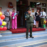 Военнослужащие 147 зрп провели для школьников урок на тему «Нам есть чем гордиться, нам есть что беречь»