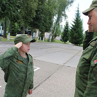 В 83 оиаэп состоялось торжественное закрытие второй смены лагеря «Патриот»